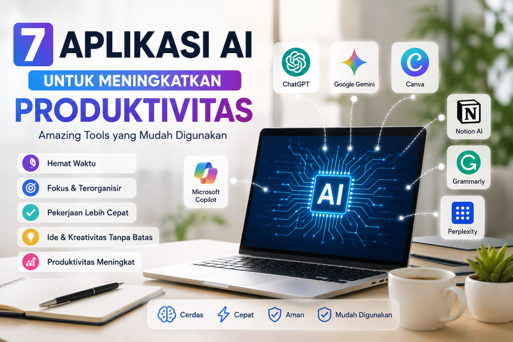 aplikasi AI untuk meningkatkan produktivitas