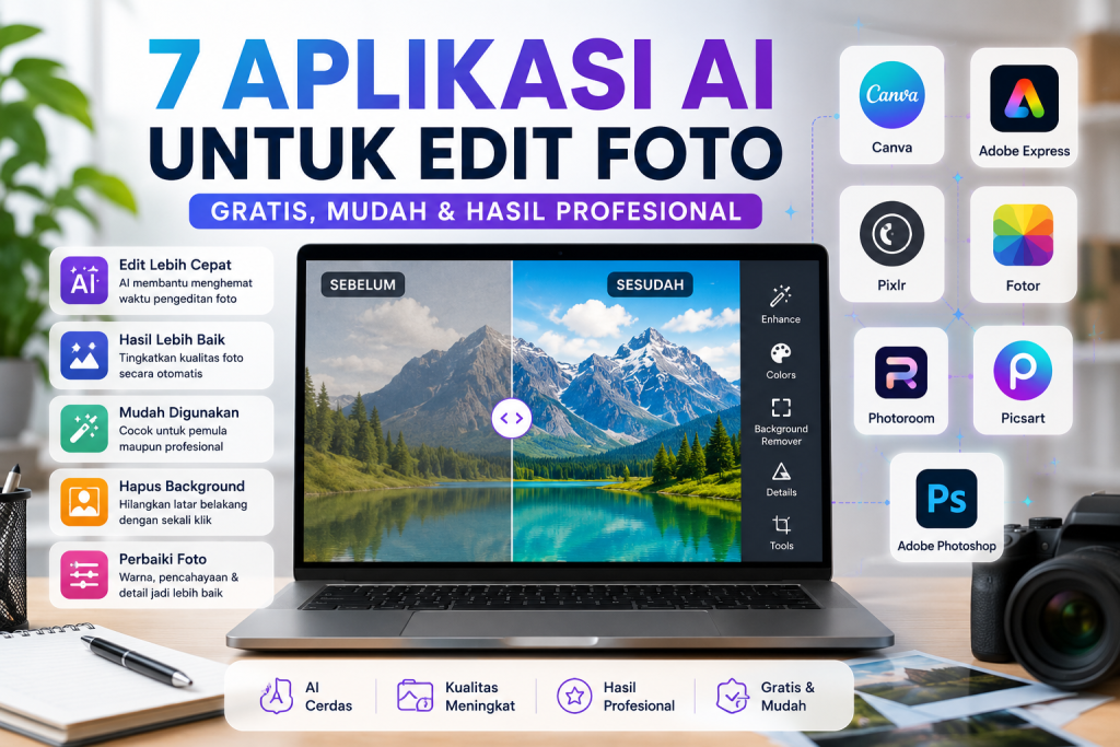 aplikasi AI untuk edit foto