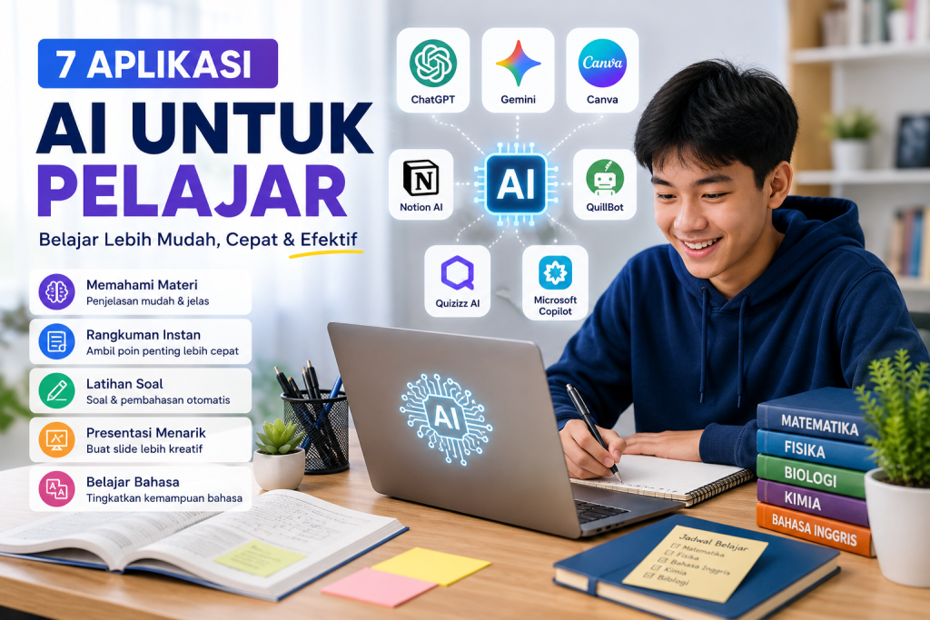 aplikasi AI untuk pelajar