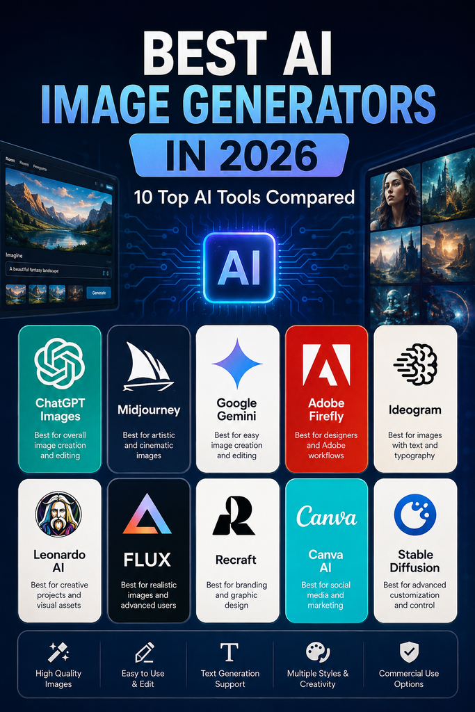 Best AI Image Generators in 2026