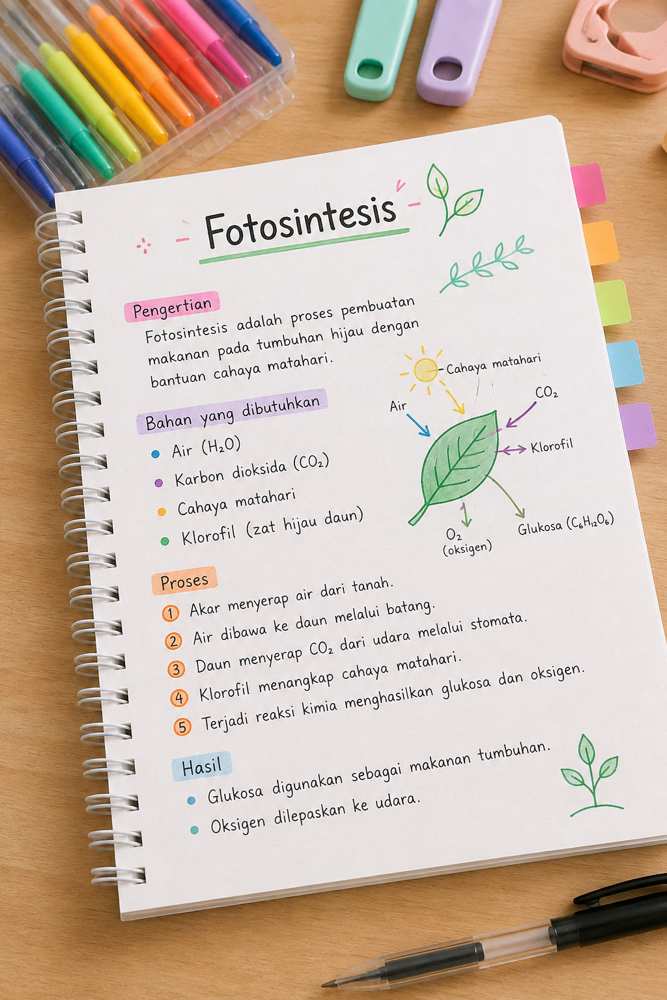 cara membuat rangkuman